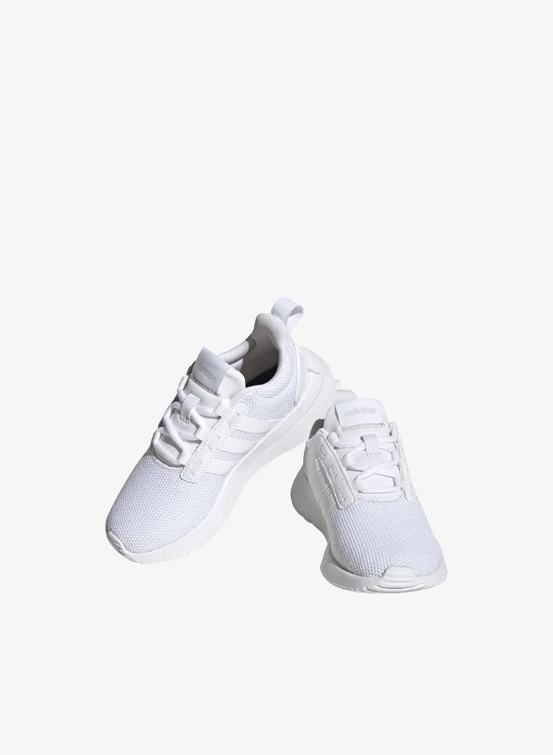 Adidas Racer Tr21 K White Running Shoes For Kids Unisex 3