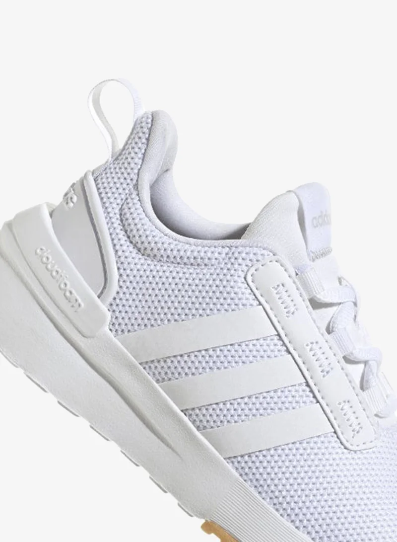 Adidas Racer Tr21 K White Running Shoes For Kids Unisex 3