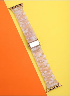 Haute Sauce Textured Acrylic Apple Watch Strap For Women | 42mm/44mm/45mm  - Image 1