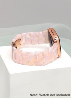 Haute Sauce Textured Acrylic Apple Watch Strap For Women | 42mm/44mm/45mm  - Image 3