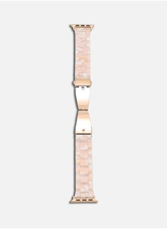 Haute Sauce Textured Acrylic Apple Watch Strap For Women | 42mm/44mm/45mm  - Image 5
