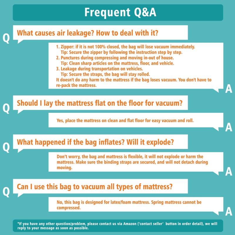 Asatdd Twin Mattress Bag for Moving and Storage, Mattress Storage Bags Twin Extra Long Size for Mattress up to 14 Inches - Image 5