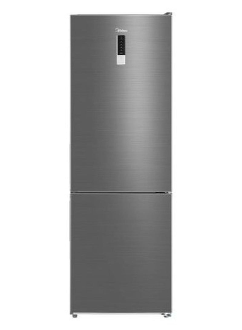 مديا Reversible Door Bottom Freezer Refrigerator, 310 Liter Capacity Bru Steel MDRB424FGN46 Bru Steel - Image 1