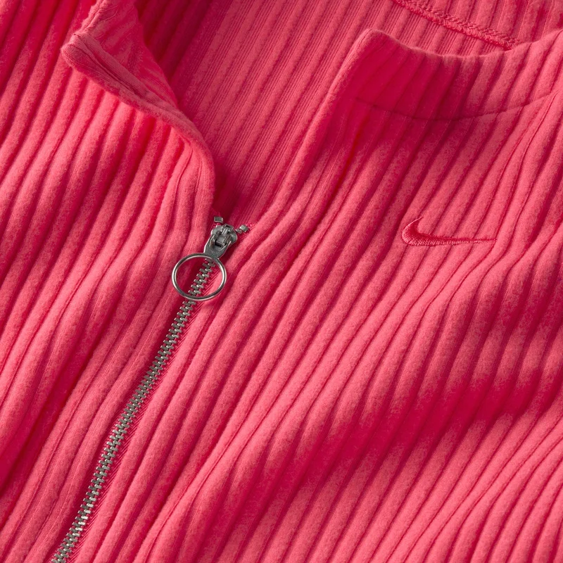 Nike Pink Women's Sportswear Chill Full-Zip Cardigan for Women | Best Price UAE