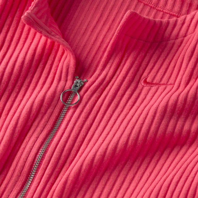Nike Pink Women's Sportswear Chill Full-Zip Cardigan for Women | Best Price UAE