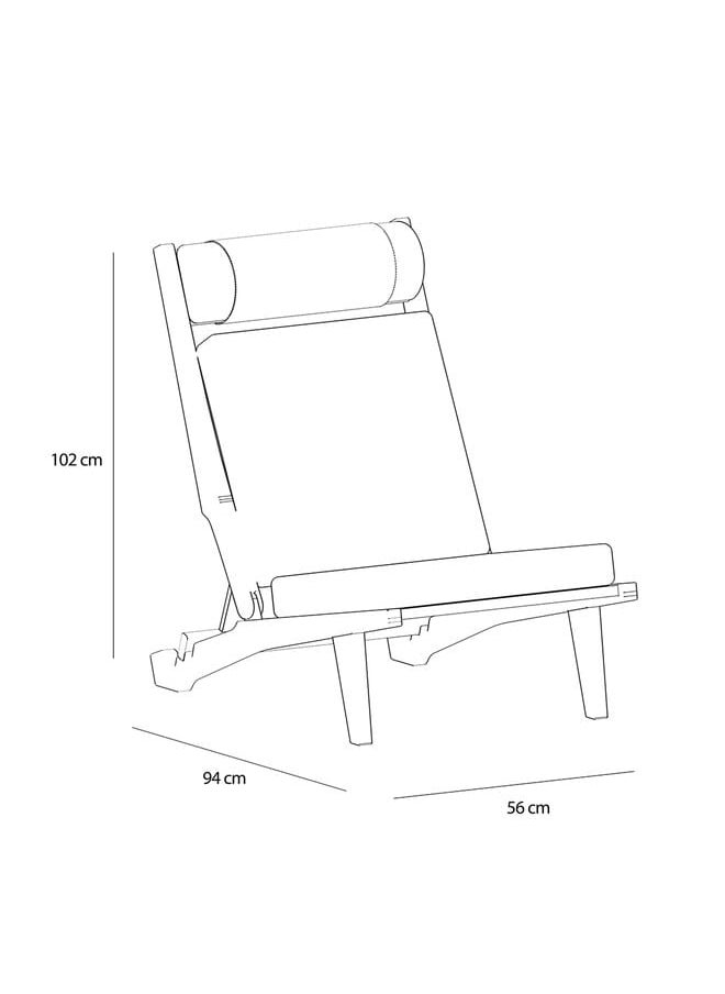 Woodz Legy Chair Dark Grey  - Image 2