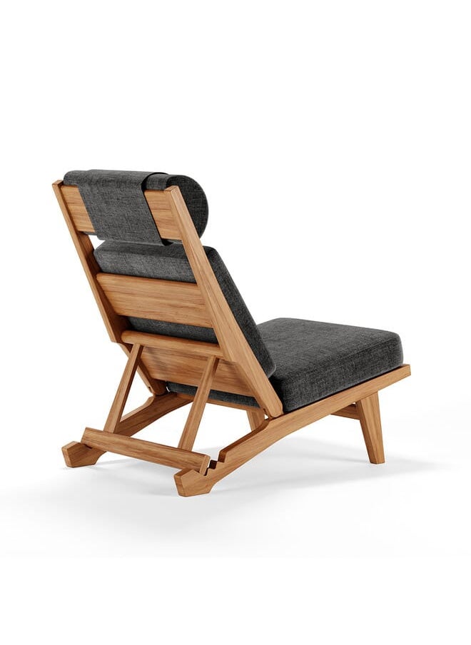 Woodz Legy Chair Dark Grey  - Image 5
