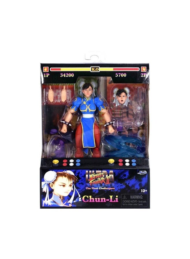 JADA Street Fighter Ii Chun-Li Figure (15 Cm) - Image 1