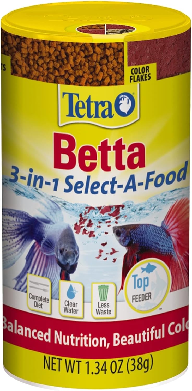 Tetra تترا بيتا مين سيلكتا فود 134 أونصة عبوة رقائق السمك المتنوعة - Image 1