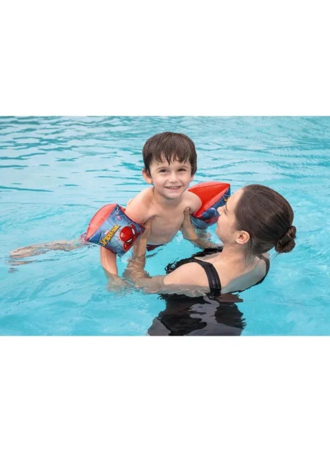 MUMS PLANET Spiderman Print Inflatable Swimming Armbands for Kids._Float  - Image 5