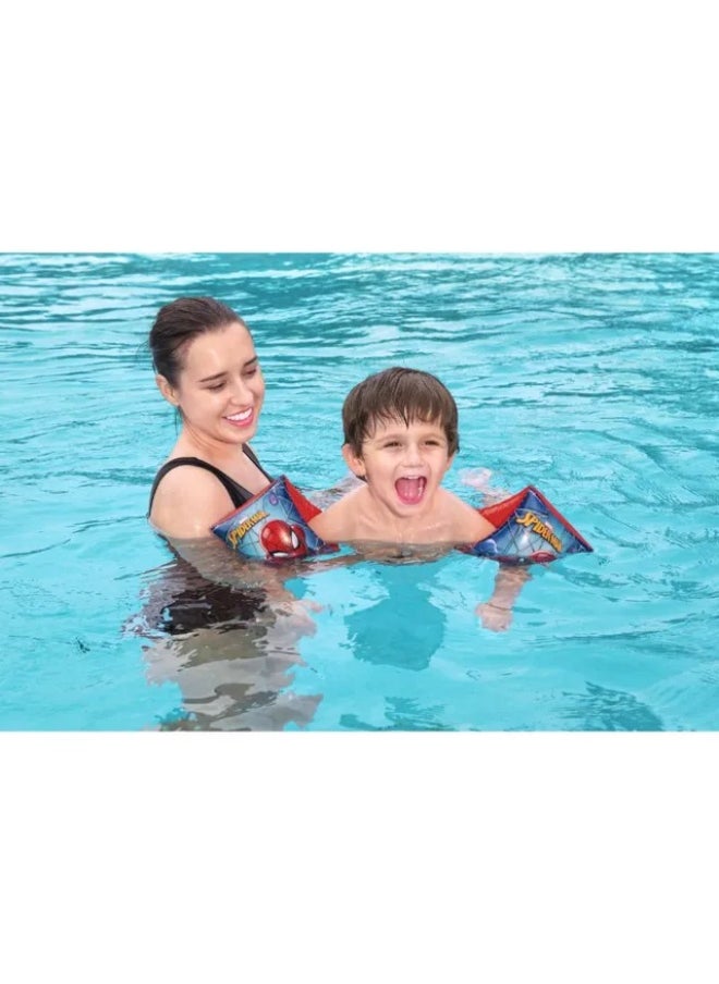 MUMS PLANET Spiderman Print Inflatable Swimming Armbands for Kids._Float  - Image 4