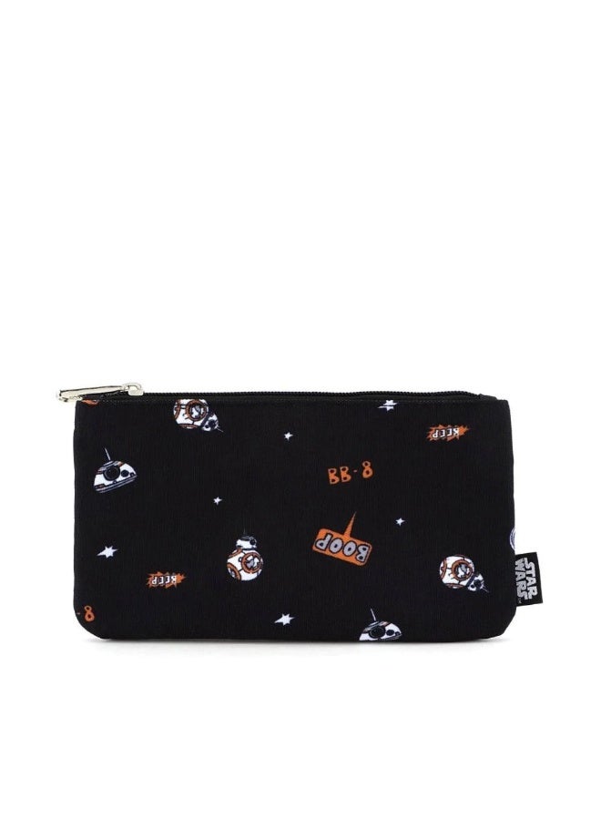 Loungefly x Star Wars BB-8 All Over Print Purse/Cosmetics Bag