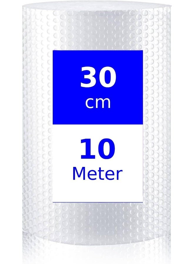 MOMENT Bubble Wrap Roll, 30 Cm X 10 M Air Bubble Cushioning Wrap For Packaging, Shipping, Mailing, Packing And Moving Supplies - Image 1