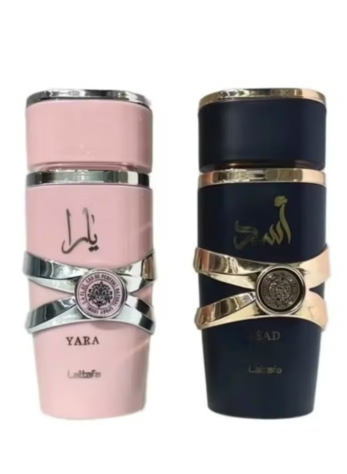 Lattafa Yara Lattafa and Asad Lattafa Eau de Parfum 100ml