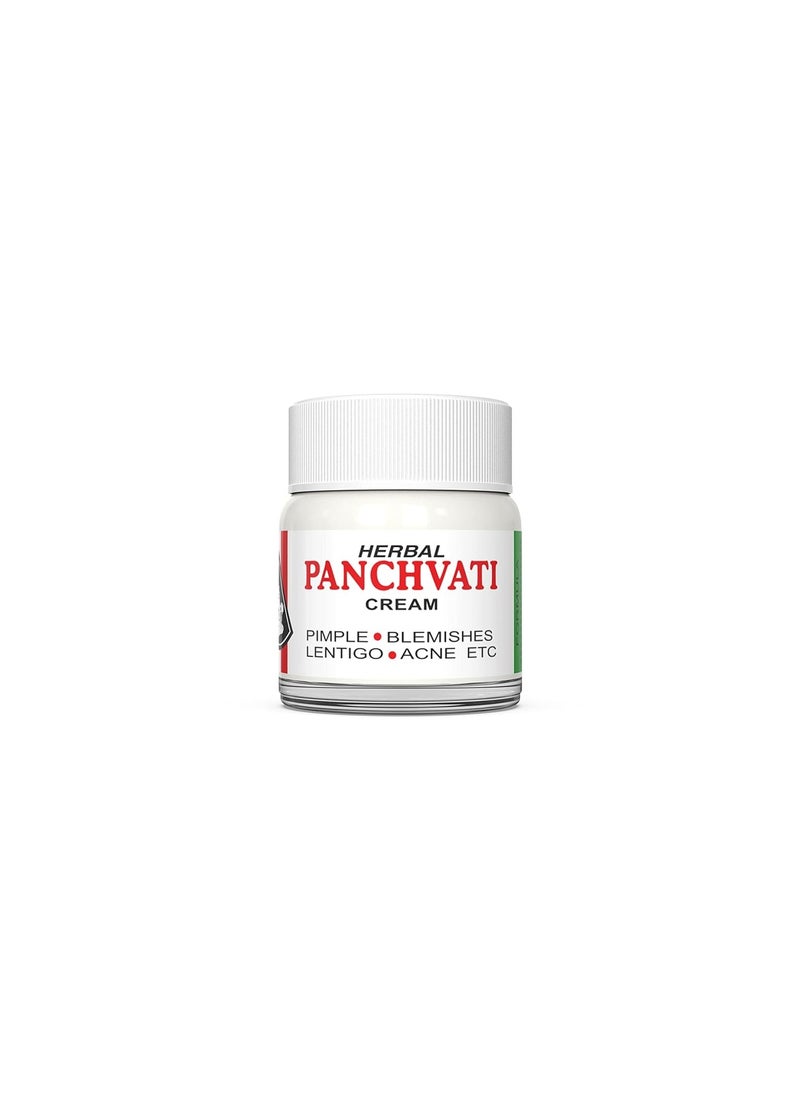 Panchvati Panchvati Herbals Face Cream, Anti Blemish, Anti Acne, Pimple Removal Cream For Acne Scars, Pigmentation, Glowing Skin For Men & Women - 10G  - Image 2