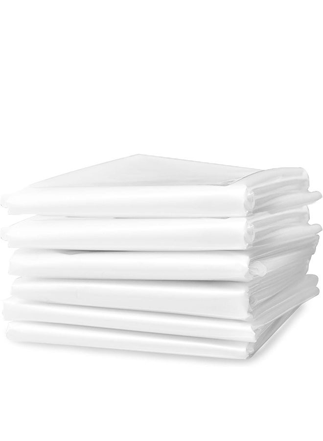 هومستر 6PCS أقمشة إسقاط الطلاء ألواح الطلاء المقاومة للماء، غطاء حماية طلاء المنازل، طلاء الأرضية للأثاث مضاد للرش، ألواح الطلاء القابلة للتخلص منها، أثاث مضاد للماء/أريكه/حماية الأرضية، 9×12 قدم - Image 1