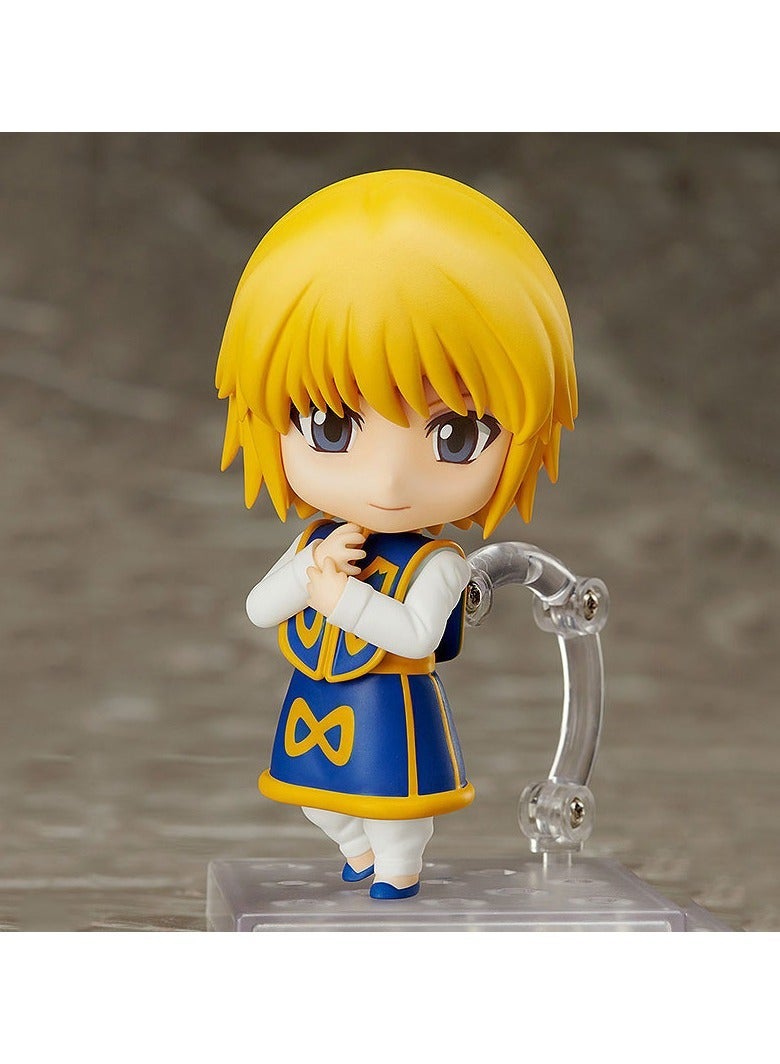 Hunter X Hunter Kurapika Action Figure Movable Joints Replaceable Faces Anime Collectible Desktop Toy Gift（height：10 CM） - Image 2