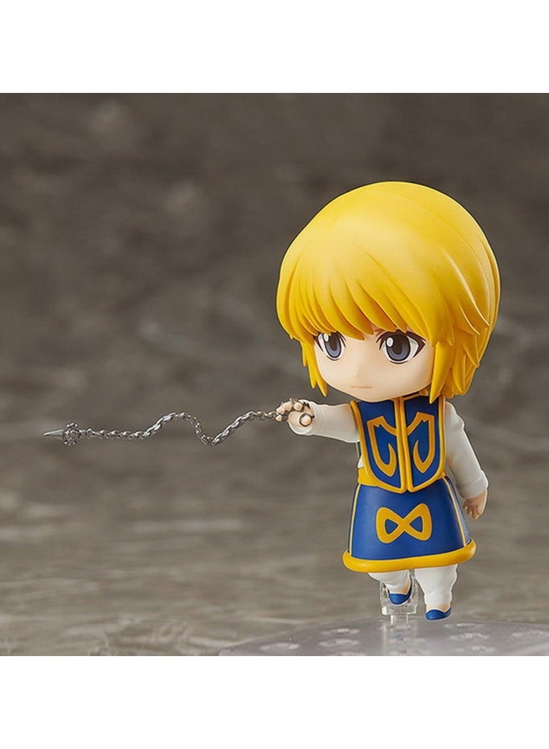 Hunter X Hunter Kurapika Action Figure Movable Joints Replaceable Faces Anime Collectible Desktop Toy Gift（height：10 CM） - Image 3