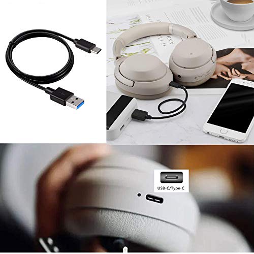 WZHENB USB-C Charger Charging Cable Cord for Sony WH-1000XM4 WH-1000XM3 WF-1000XM4 1000XM5 1000XM6 WH-XB900N WH-CH720N WH-CH520 WI-1000XM2 WI-C200 WI-XB400, Ult Wear, WF-1000XM3, Bose NCH700 Headphones - Image 5