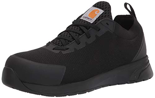 Carhartt Mens Force Work Sneakers Composite Toe Black 9 D