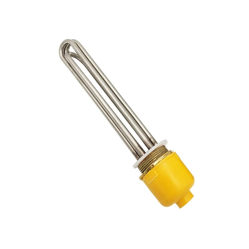 DN40 Copper Flanged Water Heating Element Electrical Immersion Heater 220V Boiler Tank Heater 3kw/4.5kw/6kw/9kw/12kw(3KW 200mm) - Image 3
