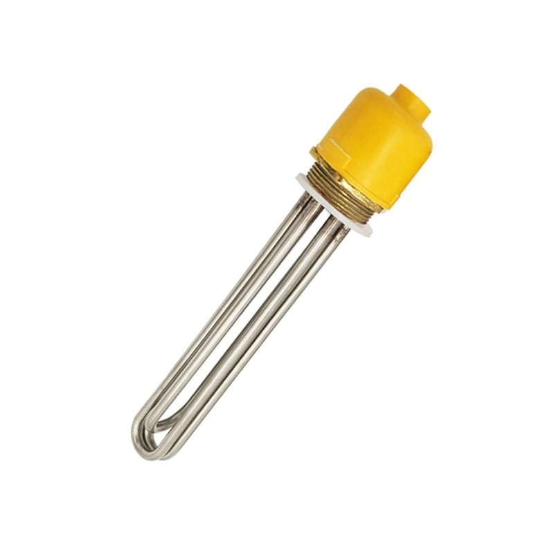DN40 Copper Flanged Water Heating Element Electrical Immersion Heater 220V Boiler Tank Heater 3kw/4.5kw/6kw/9kw/12kw(3KW 200mm) - Image 4