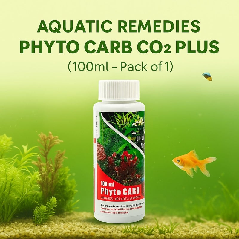 VAYINATO علاج مائي فيتو كارب 100 مل - مكمل كربون سائل للنباتات المائية | يعزز النمو، يقلل الطحالب، يحسن عملية التمثيل الضوئي | آمن للأسماك والروبيان - Image 2