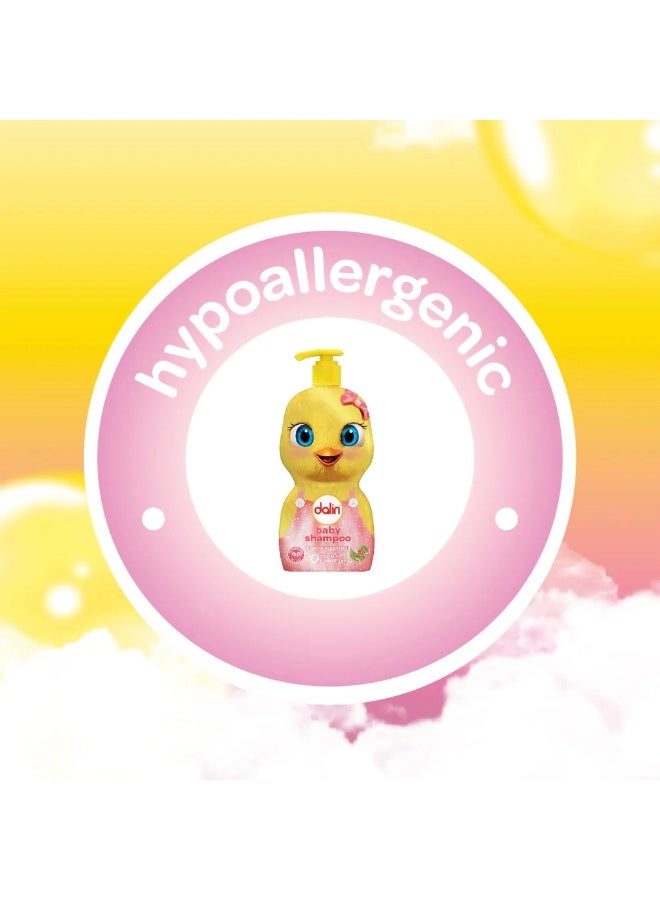 DALIN Shampoo & Body Wash Pink 500 ML - Image 4