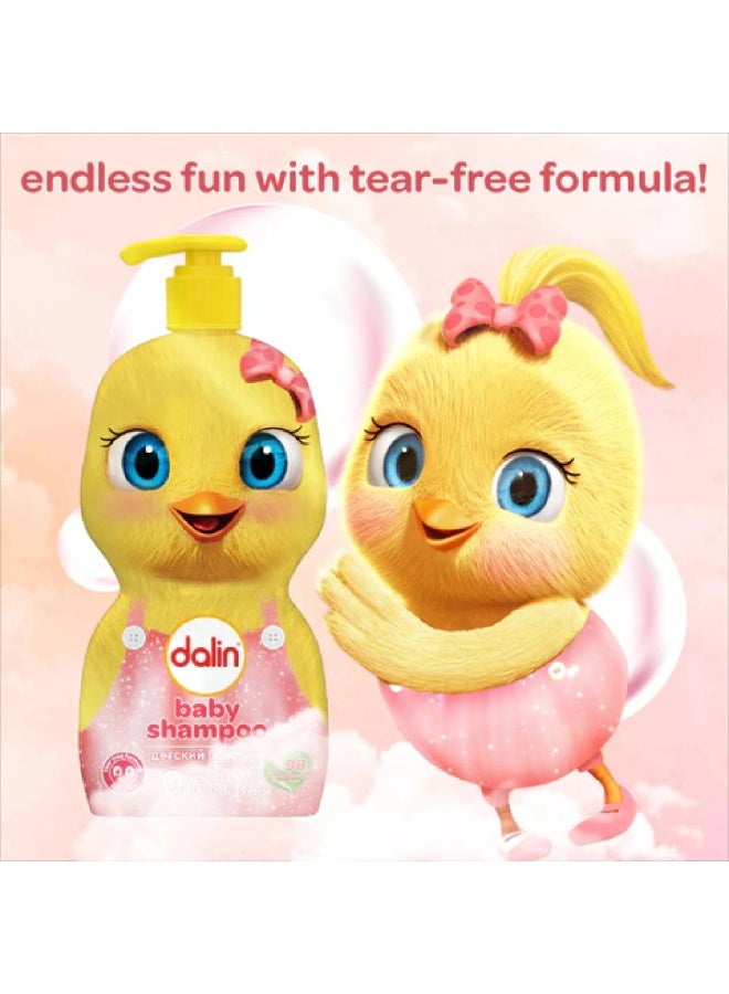 DALIN Shampoo & Body Wash Pink 500 ML - Image 2