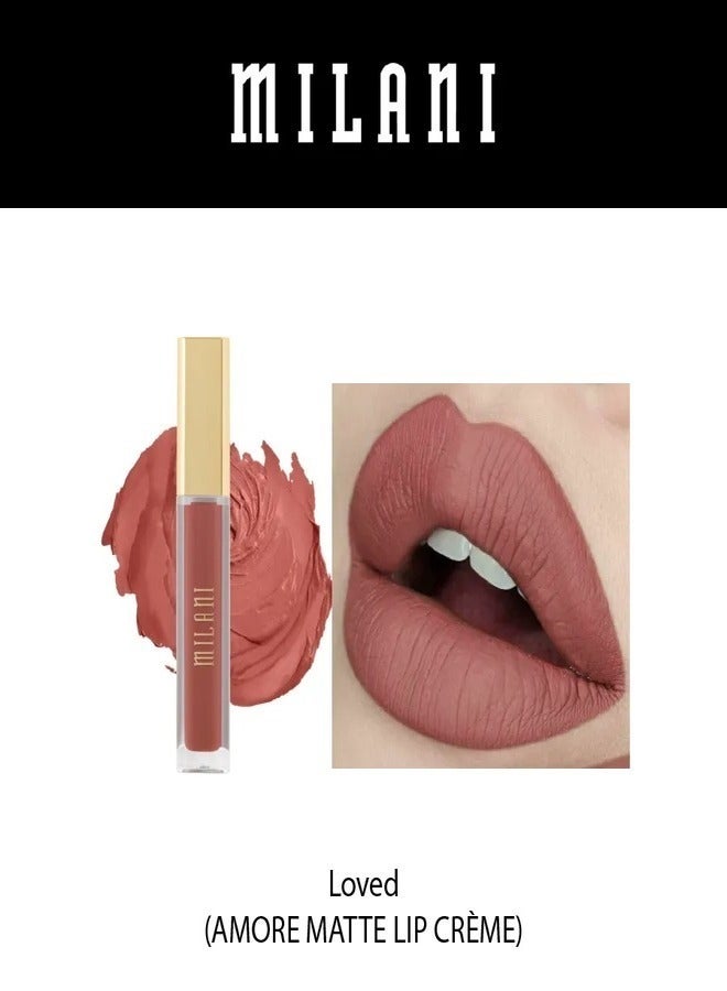 ميلاني كريم شفاه غير لامع من ميلاني أموري، شيد لوفد 12، 6 جرام - أحمر شفاه سائل غير لامع يدوم طويلاً، تغطية كاملة - Image 3