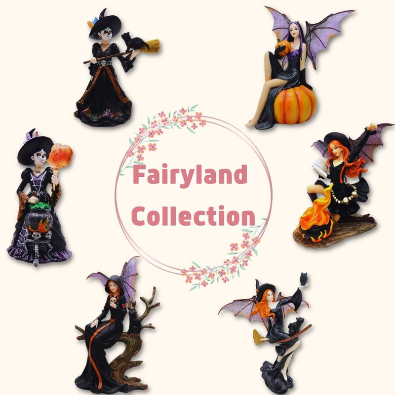 Comfy Hour Fairyland Collection 13" Spirit Forest Fairy Wearing A Flower Collectible Figurine, Pink, Polyresin - Image 5