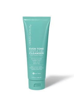 Urban Skin Rx Urban Skin Rx, Even Tone Gentle Gel Cleanser | Improves the Look of Uneven Tone, Removes Makeup & Deep Cleans, Foaming Daily Cleanser with Kojic Acid, Azelaic Acid, Niacinamide, & Black Tea | 4 Fl Oz  - Image 1
