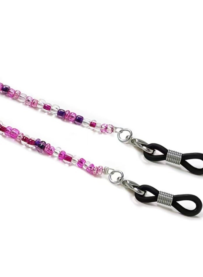 Beaded Elegant Eyeglasses Chain Strap Necklace Glasses Reading Eyeglasses Holder Strap Cords Mask Lanyards Eyeglasses Accessory - Image 2