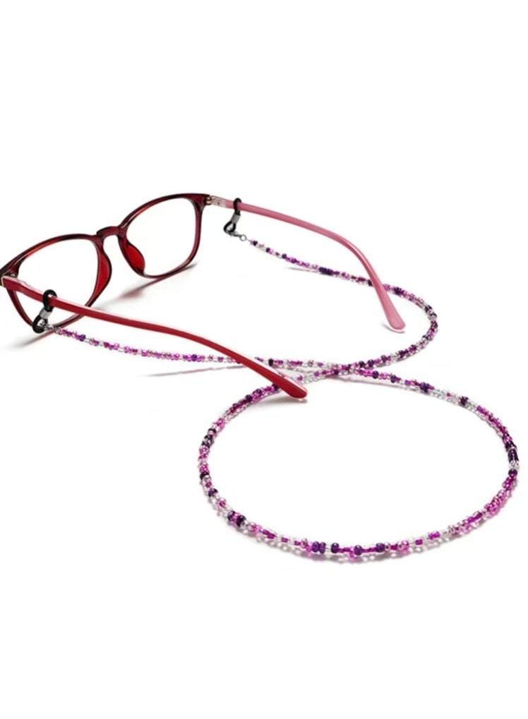 Beaded Elegant Eyeglasses Chain Strap Necklace Glasses Reading Eyeglasses Holder Strap Cords Mask Lanyards Eyeglasses Accessory - Image 3