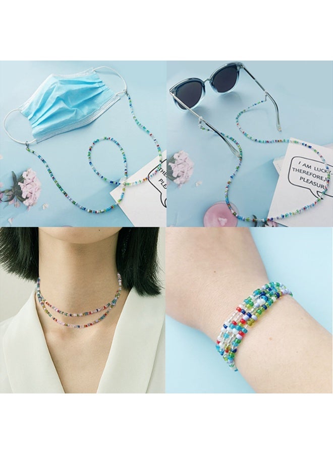 Beaded Elegant Eyeglasses Chain Strap Necklace Glasses Reading Eyeglasses Holder Strap Cords Mask Lanyards Eyeglasses Accessory - Image 4
