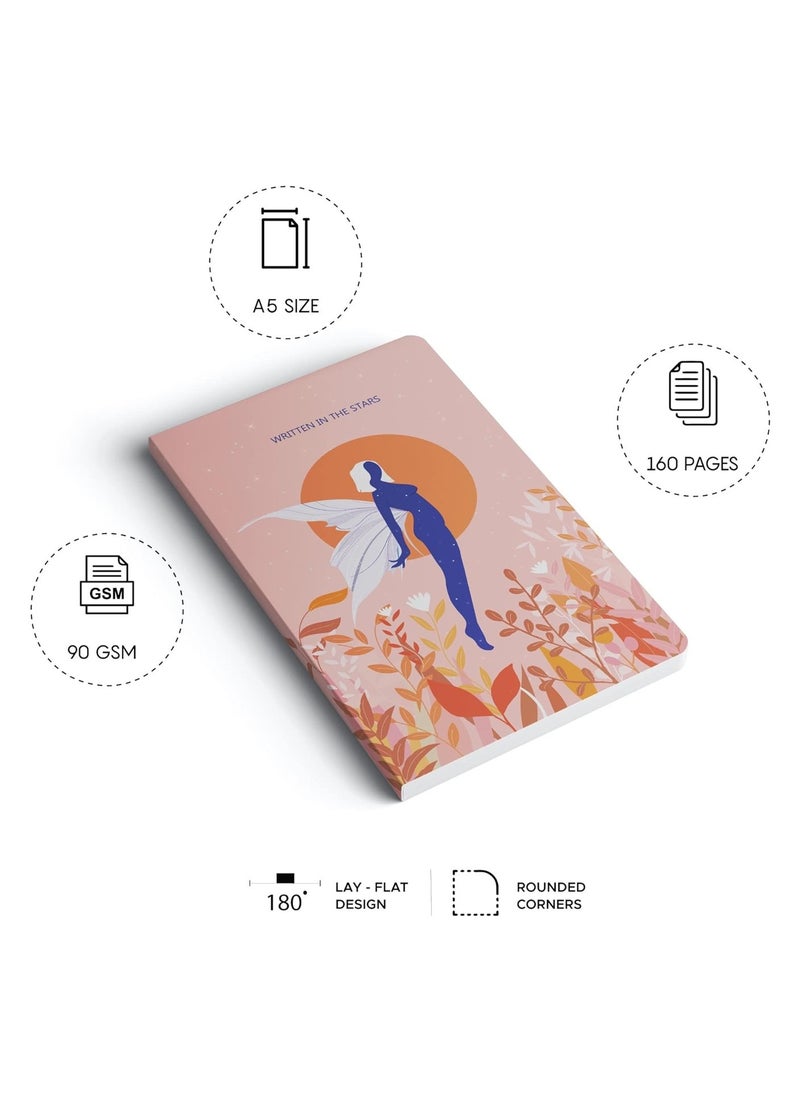 FACTOR NOTES A5 Size Softbound Ruled Notebook 160 Pages 90gsm Thickness  - Image 3