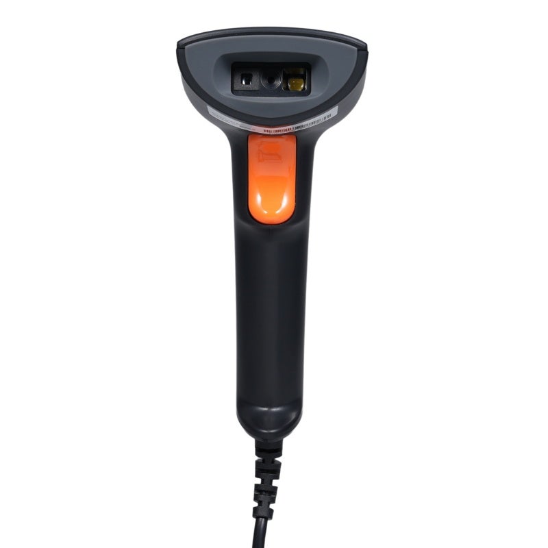Barcode Scanner: Black, CMOS Sensor For Accurate Scanning - Stable USB Plug-And-Play Compatibility, 1D 2D QR Code Support For Retail Inventory Management Mobile Payment Warehouse Scanning - Image 4