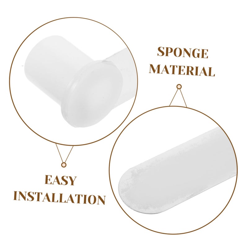 4pcs Bed Mosquito Net Bracket Replacement Parts Foot Plate Accessories - Image 4