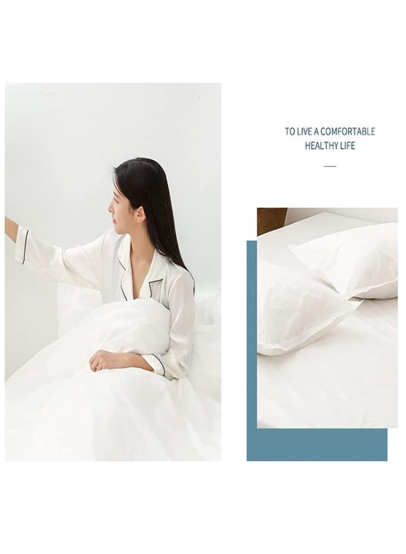 SOLARAE Portable Travel Disposable Set - 3-Piece Bedding Sheets for Hotels and Travel, Safe Healthy and Convenient  Comfortable Duvet Cover and Pillowcase Set for Hotels and Travel (3 Piece Set) - Image 4