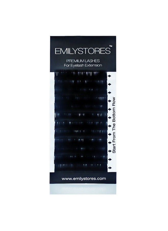 EMILYSTORES - Eyelash Extensions 0.20Mm Thickness D Curl Length 13Mm Individual Eye Lashes Single Size For Lash Extension (0.20,D,13Mm) - Image 1
