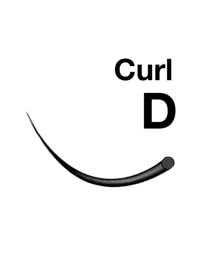 EMILYSTORES - Eyelash Extensions 0.20Mm Thickness D Curl Length 13Mm Individual Eye Lashes Single Size For Lash Extension (0.20,D,13Mm) - Image 1