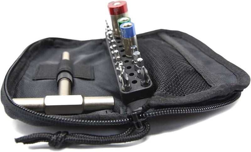 Fix It Sticks FISTLS19 Miniature Torque Limiter Kit with 16 Bit Drivers and Zippered Deluxe Case - Image 3