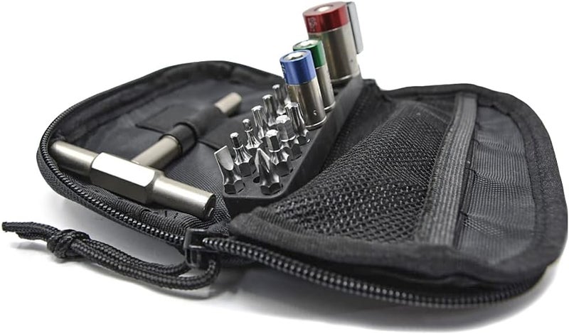Fix It Sticks FISTLS19 Miniature Torque Limiter Kit with 16 Bit Drivers and Zippered Deluxe Case - Image 4