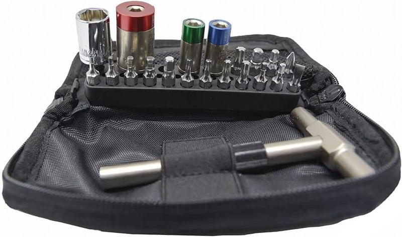 Fix It Sticks FISTLS19 Miniature Torque Limiter Kit with 16 Bit Drivers and Zippered Deluxe Case - Image 2