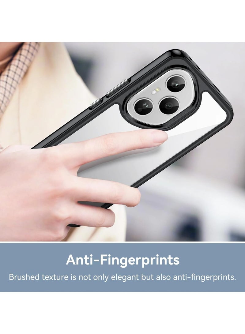 عام حافظة شفافة متوافقة مع هونور 400 برو 5 جرام ملون صلب أكريليك شفاف الغطاء الخلفي لينة تي بي يو حافة سميكة المضادة للسقوط صدمات الغطاء الواقي - Image 5