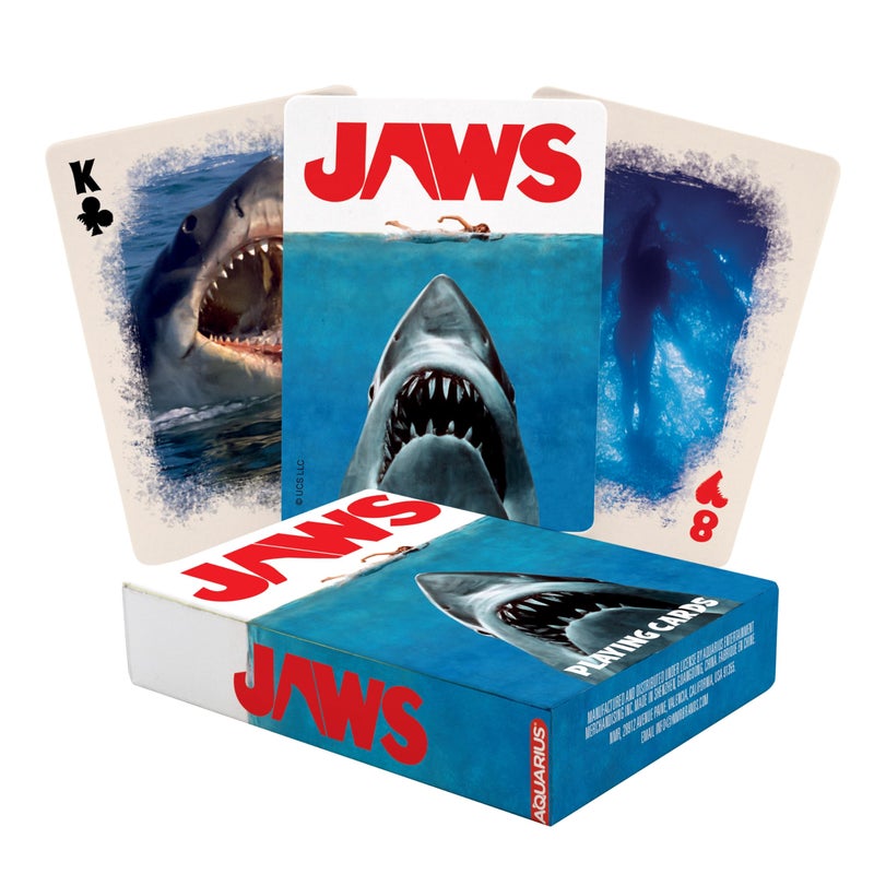 Aquarius Jaws Playing Cards Jaws Themed Deck of Cards for Your Favorite Card Games Officially Licensed Jaws Merchandise Collectibles 25 x 35 - Image 3