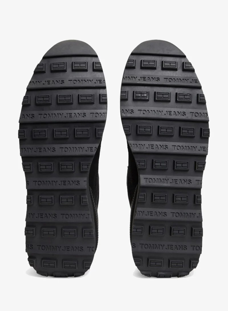 Tommy Jeans  Colour-Blocked Mixed Texture Cleat Trainers for Men | Best Price UAE