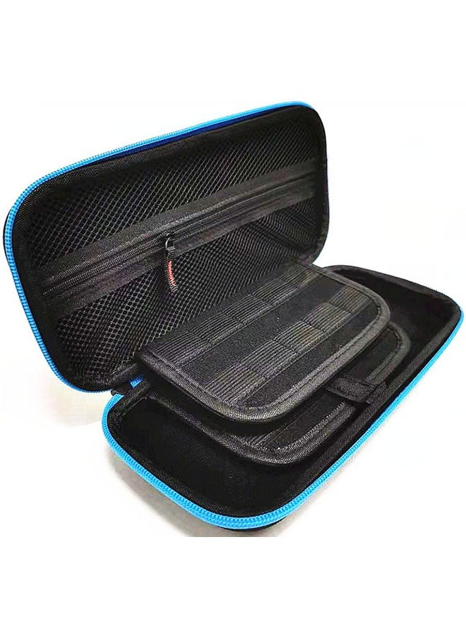 Zipper Locking Bag for  Switch, Portable Traveler Protective Storage Bag with 20 Game Card Slots  Soft Inner Pocket, Four corner protection Game Bag - Image 1