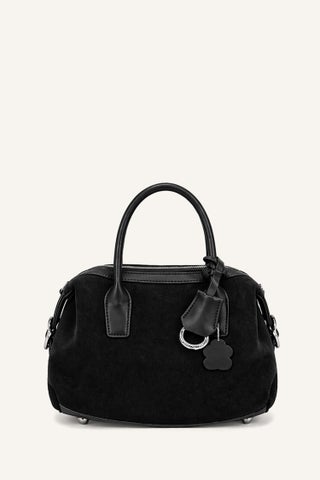 Black Woman Woman Suede Shoulder Bag Casual