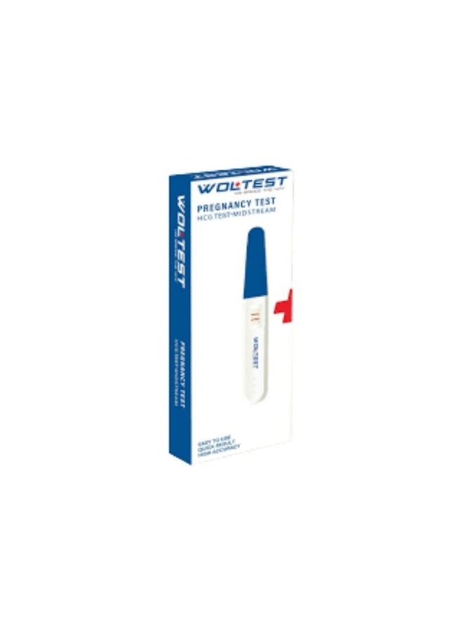WolTest Rapid HCG Midstream Pregnancy Test